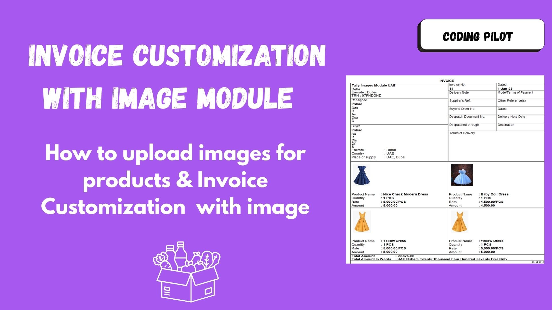 Tally Prime Image Module | Upload Product Images & Print Invoices with Images