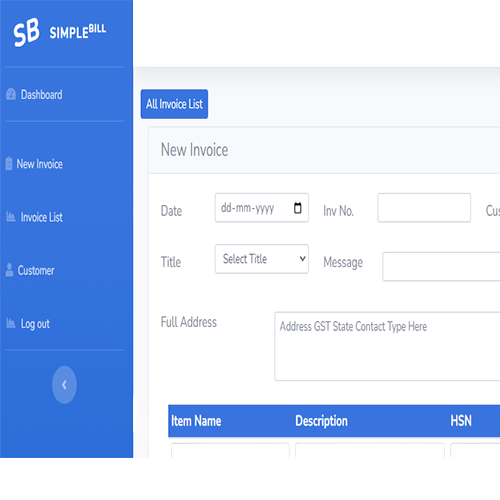 Simple Bill Module