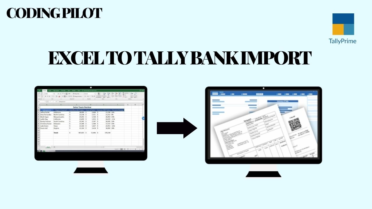 Excel To Tally Bank Import